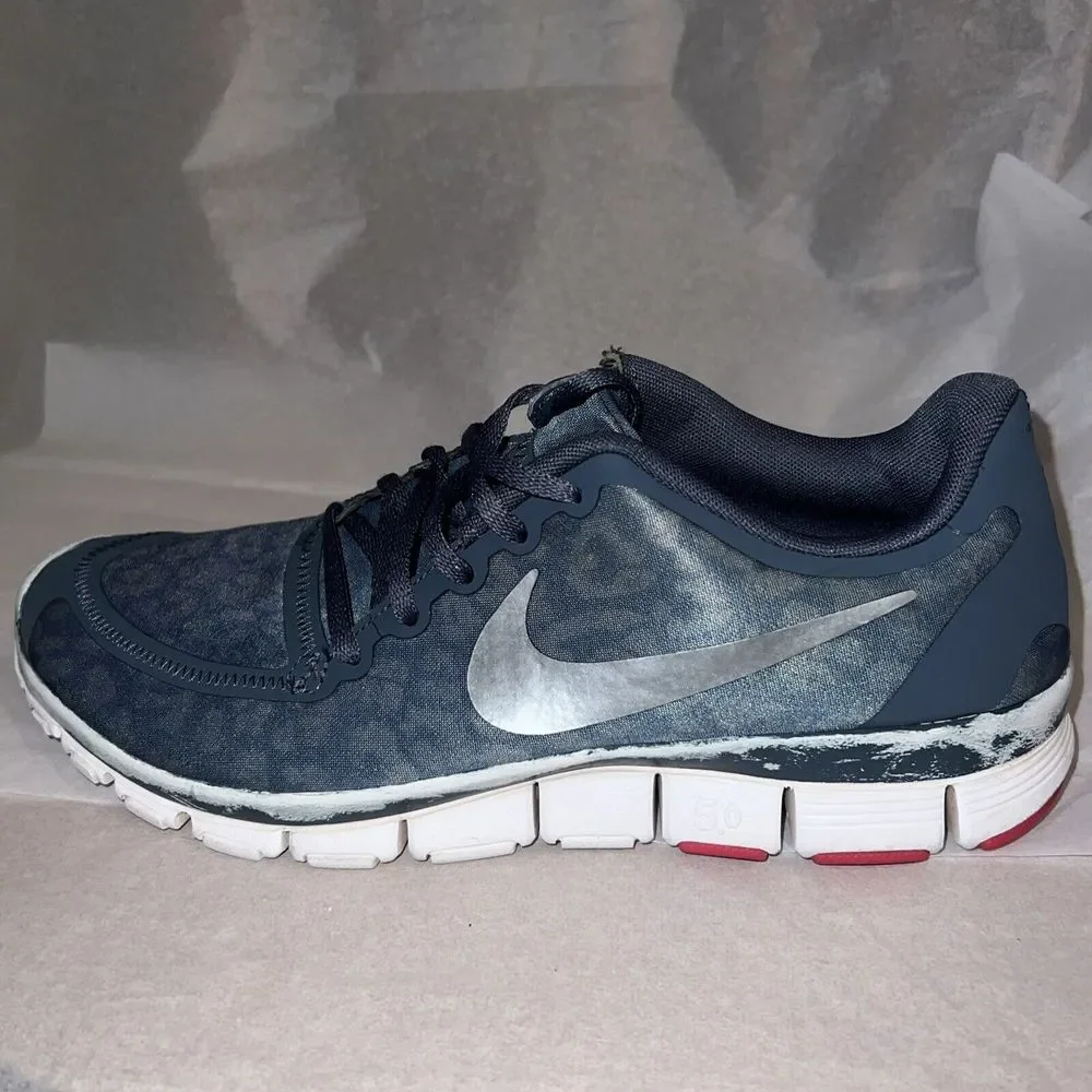 Nike Free 5.0 Cheetah Print Women's Size‎ 11 Blue
